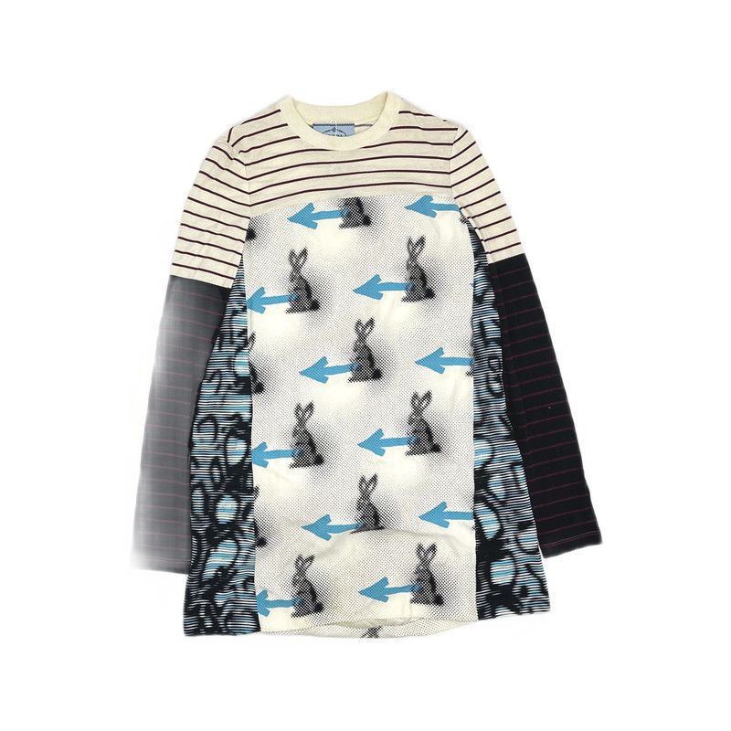 Prada Prada Casual Long Sleeve T-shirt Size US S / EU 44-46 / 1 - 8 Thumbnail