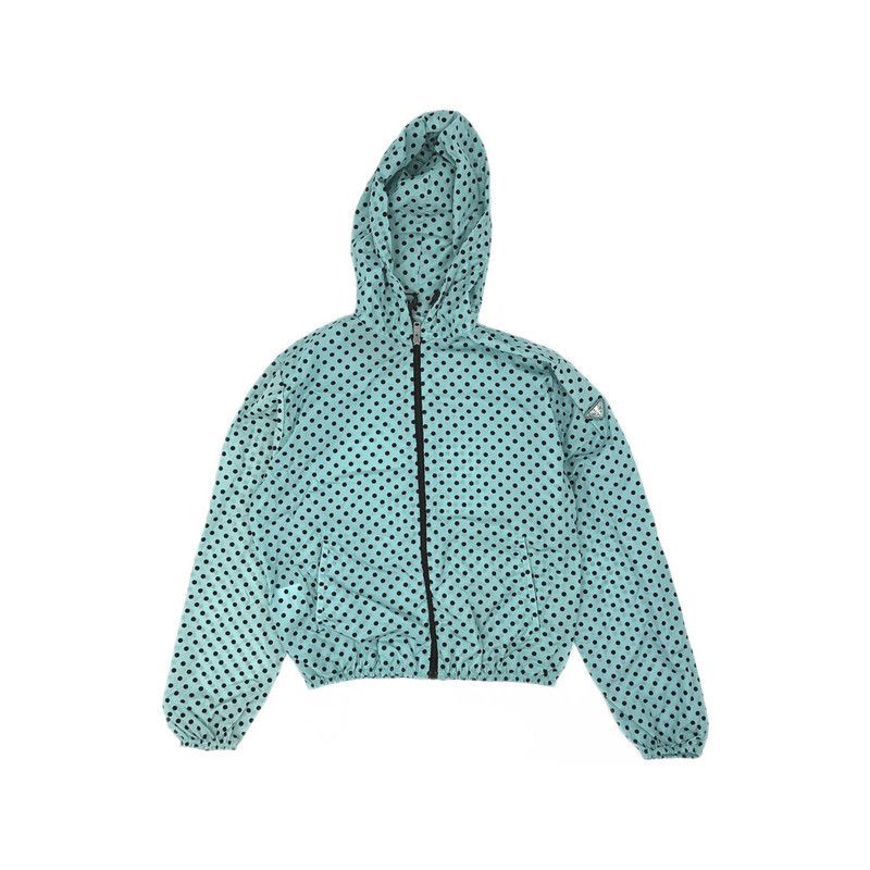 Prada Prada Polka Dot Print Versatile Light Blue Jacket Size US S / EU 44-46 / 1 - 5 Thumbnail