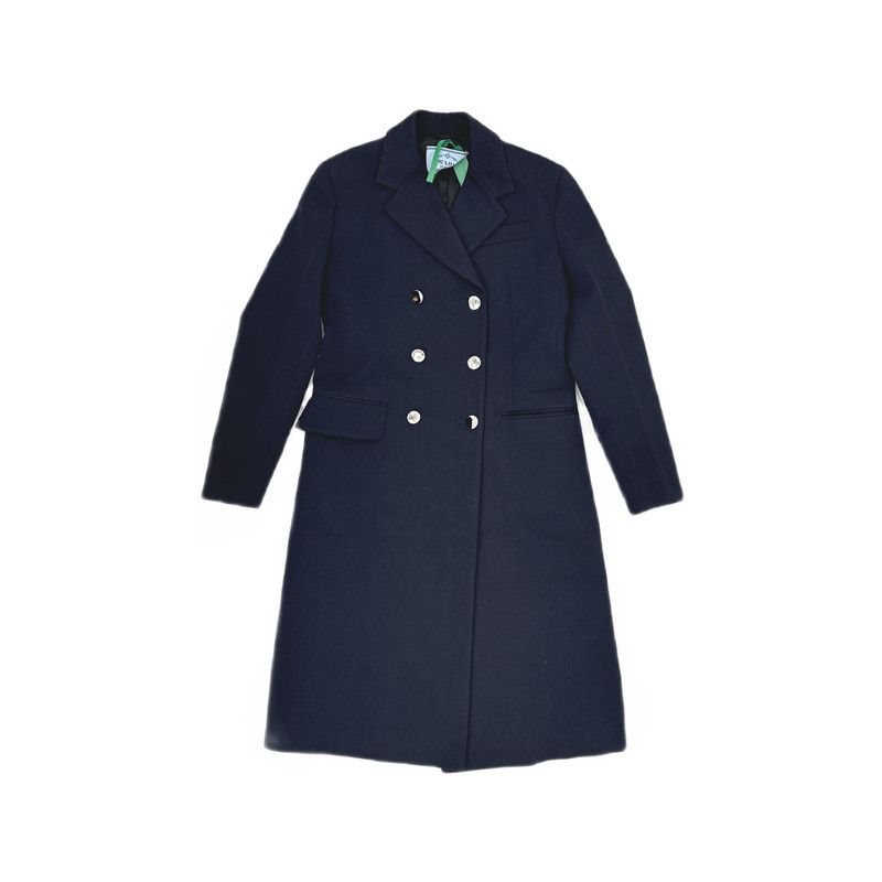 Prada Prada Classic Lapel Overcoat in Navy Blue Size US S / EU 44-46 / 1 - 3 Thumbnail