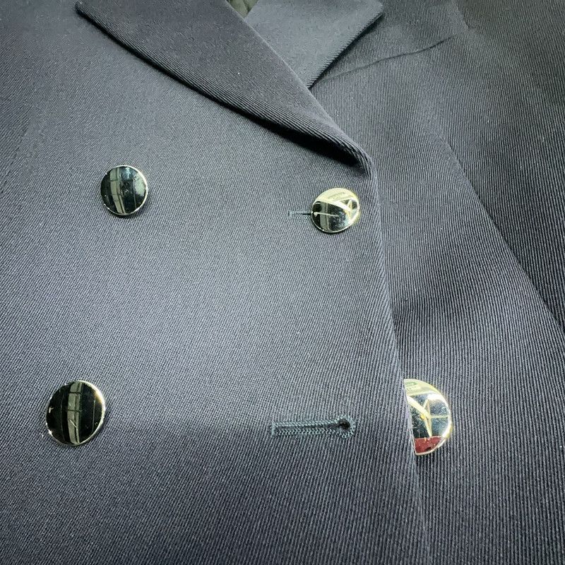 Prada Prada Classic Lapel Overcoat in Navy Blue Size US S / EU 44-46 / 1 - 2 Thumbnail