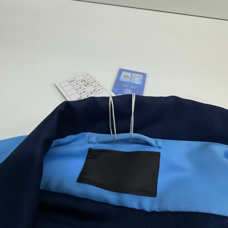 Prada Prada Color-Blocked Long Sleeve Jacket Size US L / EU 52-54 / 3 - 3 Thumbnail