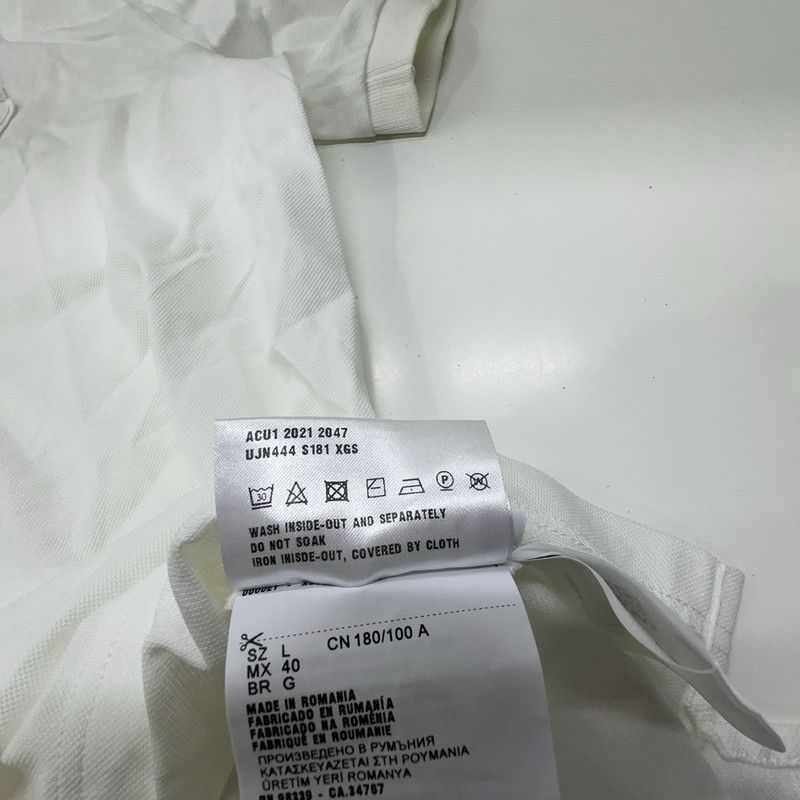Prada Prada White Casual Polo Shirt for Men Size US L / EU 52-54 / 3 - 6 Thumbnail