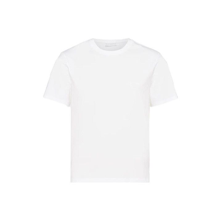 Prada Prada SS22 White Short Sleeve T-Shirt Size US M / EU 48-50 / 2 - 3 Thumbnail
