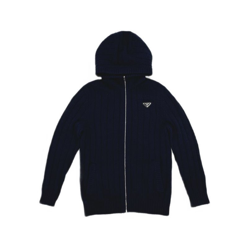 Prada Prada Solid Color Casual Hoodie Sweater Size US S / EU 44-46 / 1 - 9 Thumbnail