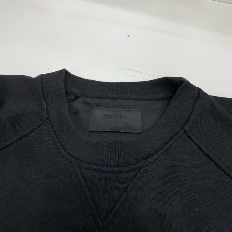 Prada Prada FW21 Logo Black Sweatshirt for Men and Women Size US XL / EU 56 / 4 - 3 Thumbnail