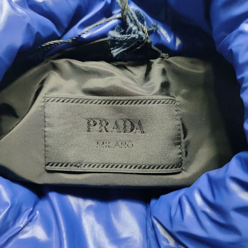 Prada Prada Sleeveless Padded Logo Vest Size US L / EU 52-54 / 3 - 6 Thumbnail