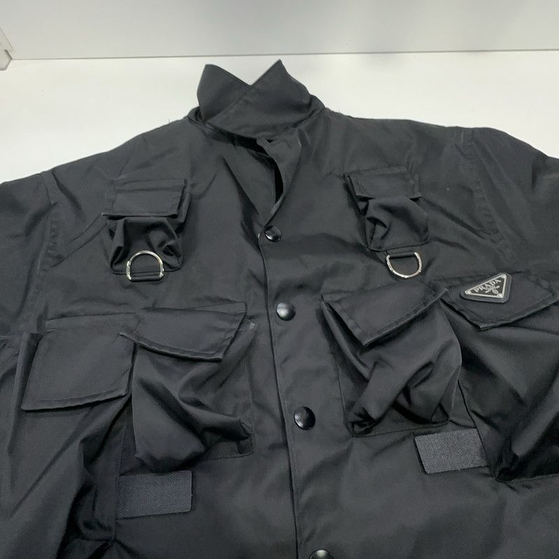Prada Prada Black Short Sleeve Casual Shirt Size US S / EU 44-46 / 1 - 8 Thumbnail