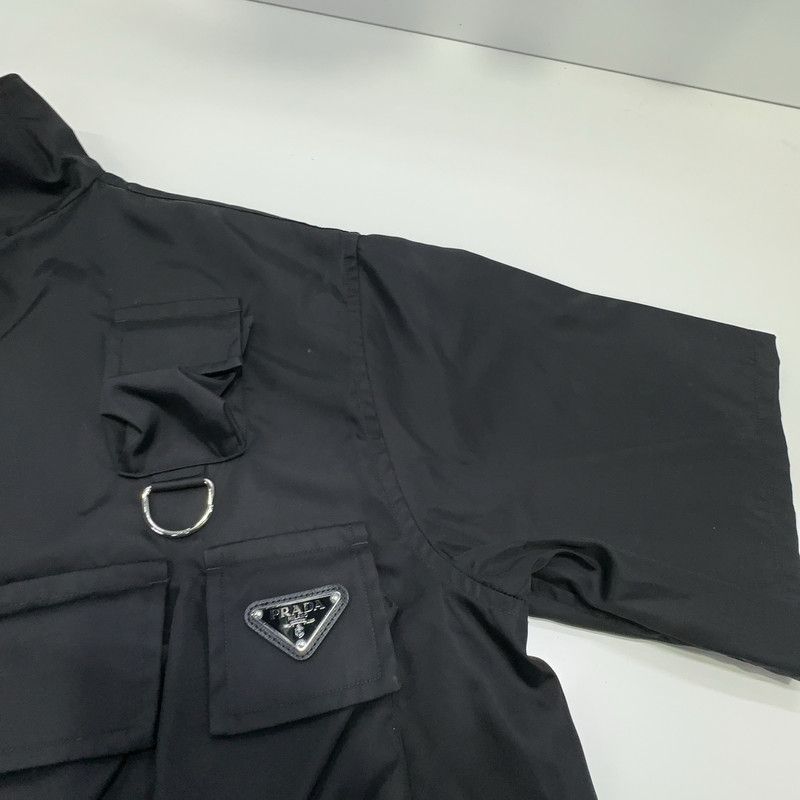 Prada Prada Black Short Sleeve Casual Shirt Size US S / EU 44-46 / 1 - 15 Thumbnail