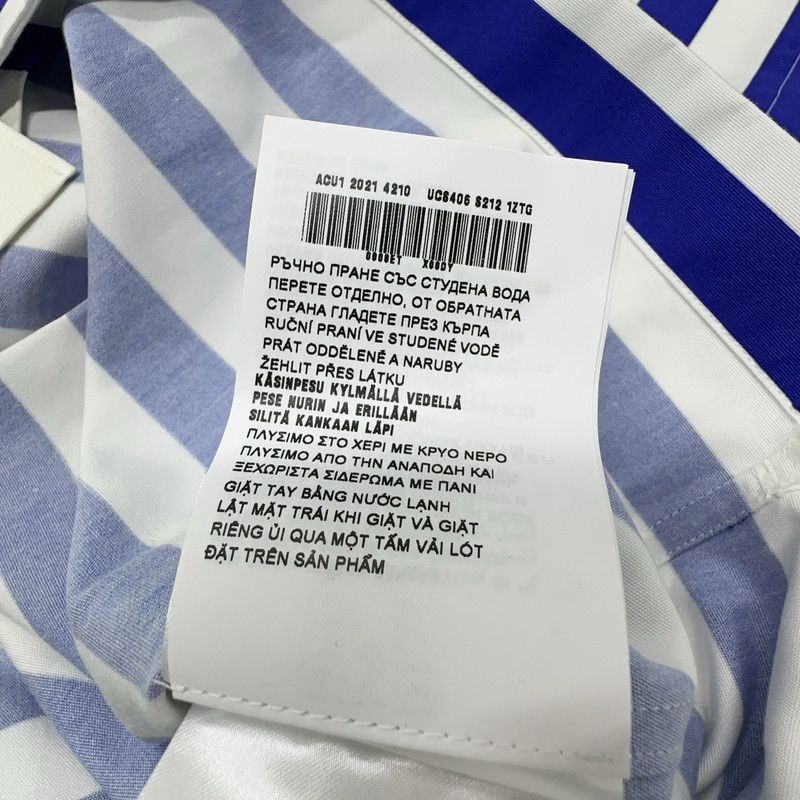 Prada Prada Blue Cartoon Print Short Sleeve Shirt Size US M / EU 48-50 / 2 - 2 Thumbnail