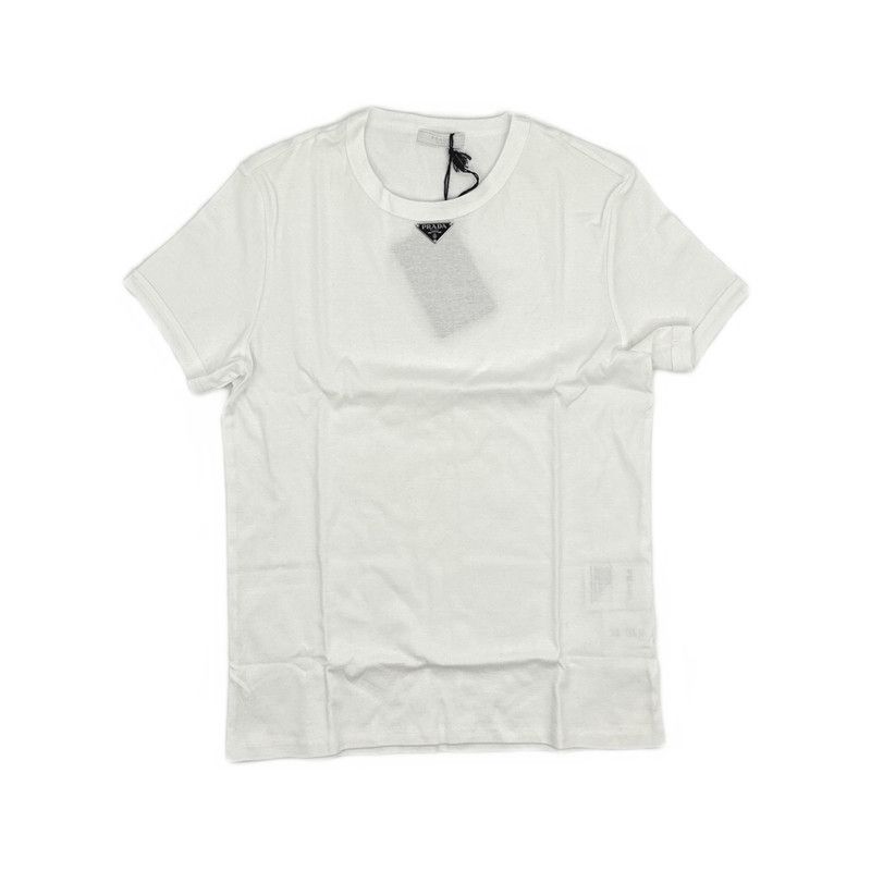 Prada PRADA SS23 White Short Sleeve T-Shirt Size US L / EU 52-54 / 3 - 2 Thumbnail
