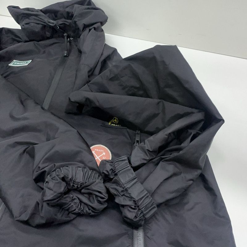 Prada Prada Stylish Outdoor Windbreaker Jacket with Badges Size US XXL / EU 58 / 5 - 7 Thumbnail