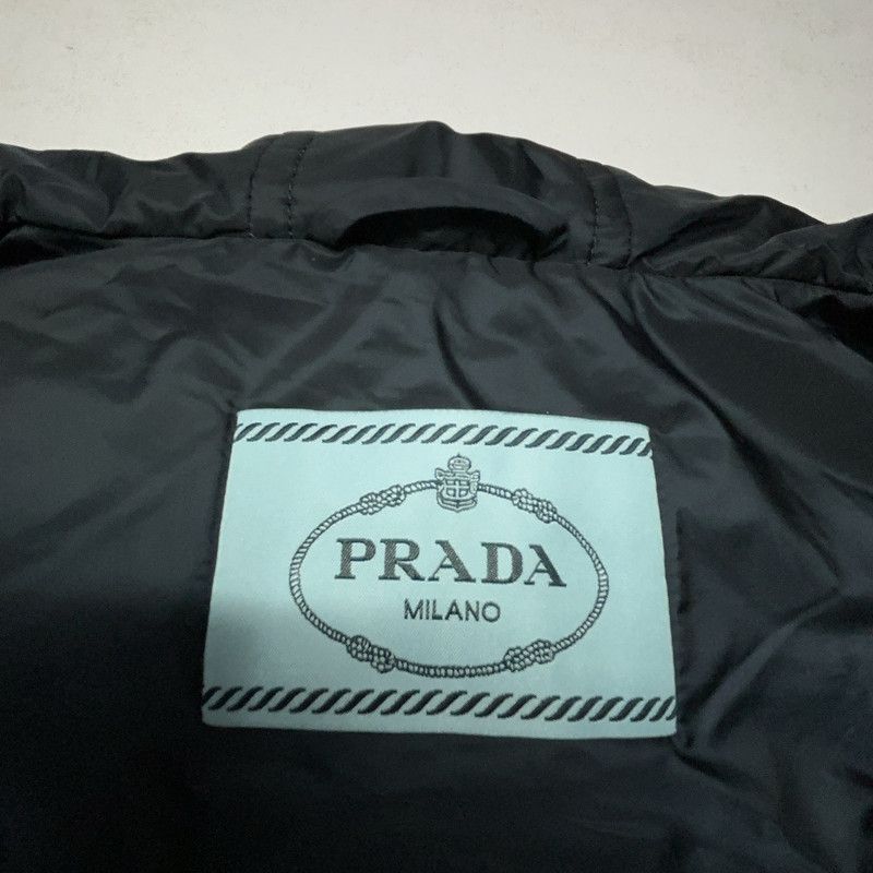 Prada Prada Blue Hooded Zip-Up Casual Jacket Size US S / EU 44-46 / 1 - 5 Thumbnail