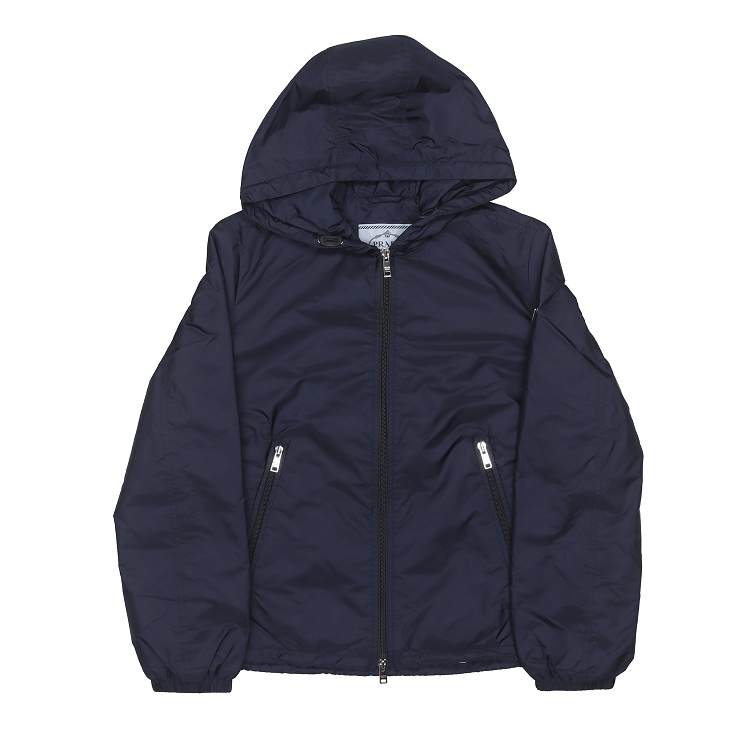 Prada Prada Blue Hooded Zip-Up Casual Jacket Size US S / EU 44-46 / 1 - 3 Thumbnail