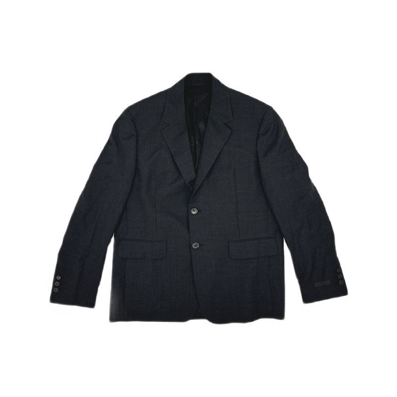 Prada Prada Classic Casual Black Blazer Size US L / EU 52-54 / 3 - 2 Thumbnail