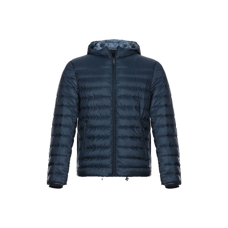 Prada Prada Navy Blue Hooded Puffer Jacket Size US L / EU 52-54 / 3 - 12 Thumbnail