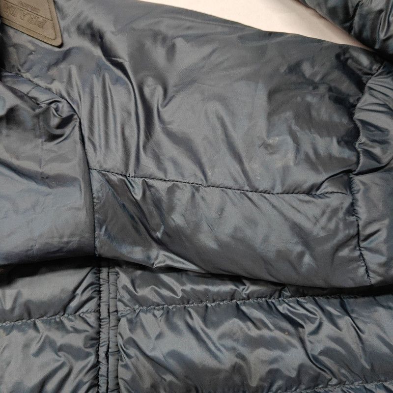 Prada Prada Navy Blue Hooded Puffer Jacket Size US L / EU 52-54 / 3 - 20 Thumbnail