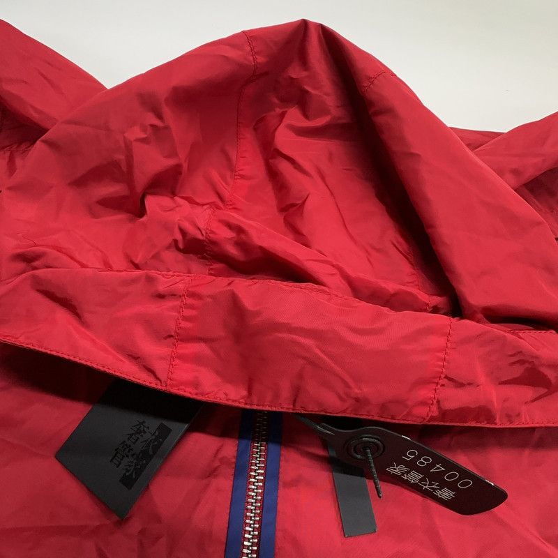 Prada Prada Red Hooded Classic Zip Jacket Size US XL / EU 56 / 4 - 3 Thumbnail