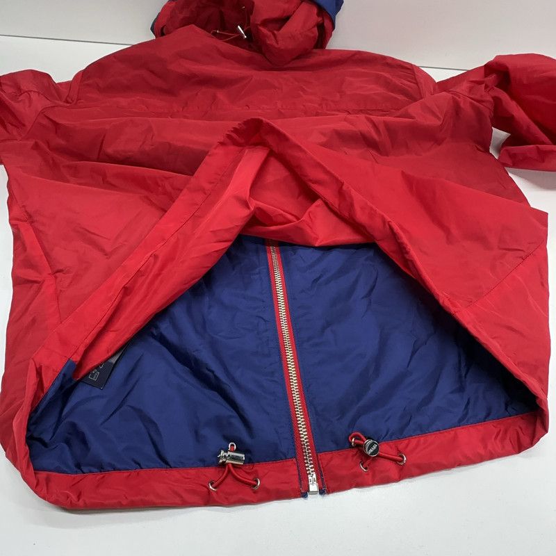 Prada Prada Red Hooded Classic Zip Jacket Size US XL / EU 56 / 4 - 2 Thumbnail