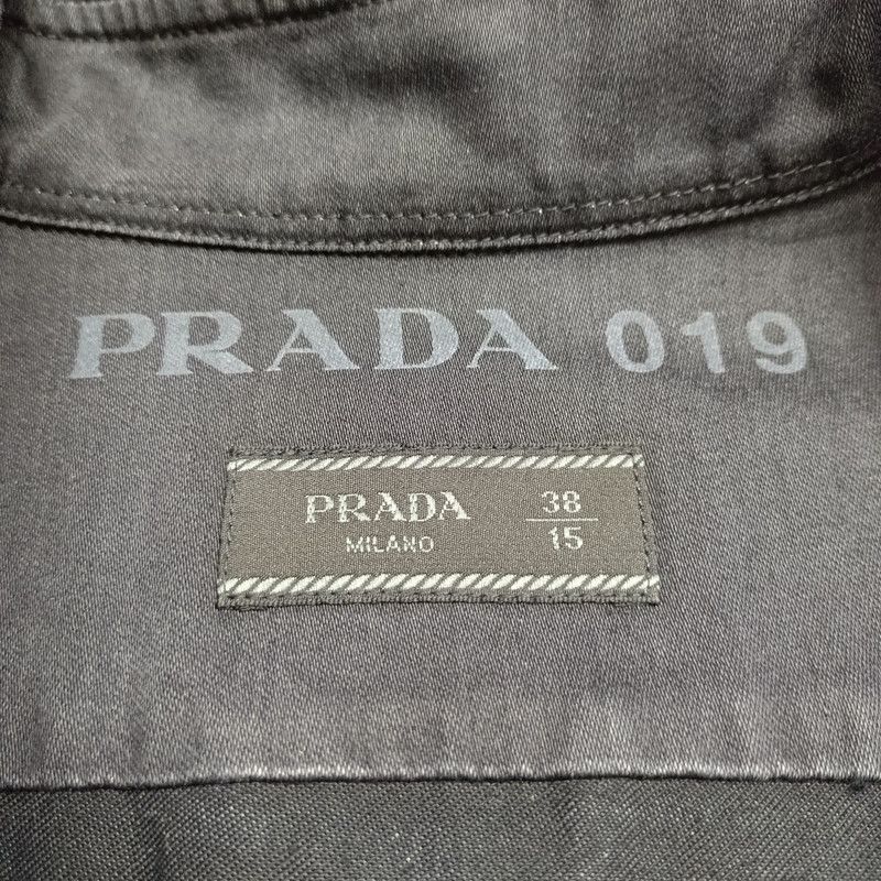 Prada Prada Black Casual Button-Up Shirt Size US S / EU 44-46 / 1 - 2 Thumbnail
