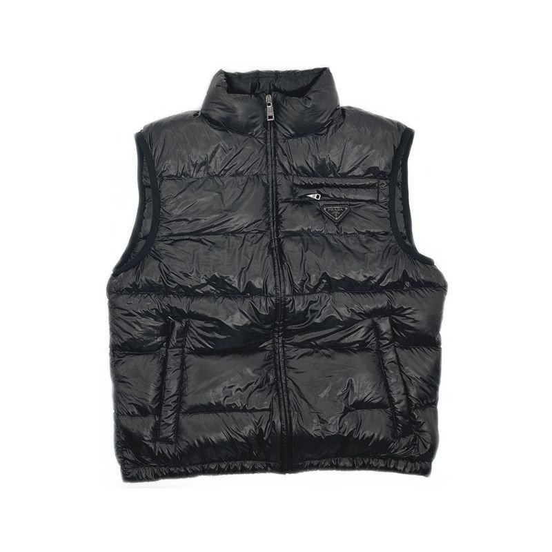Prada Prada Casual Fashion Solid Color Vest Size US L / EU 52-54 / 3 - 3 Thumbnail