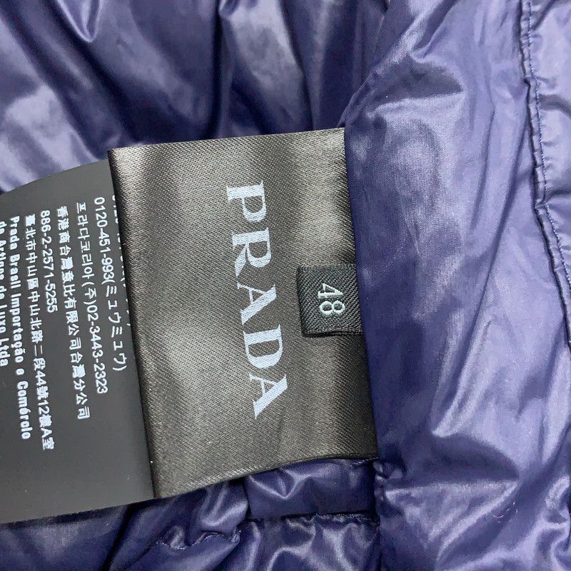 Prada Prada Zip-Up Stand Collar Vest Size US M / EU 48-50 / 2 - 2 Thumbnail