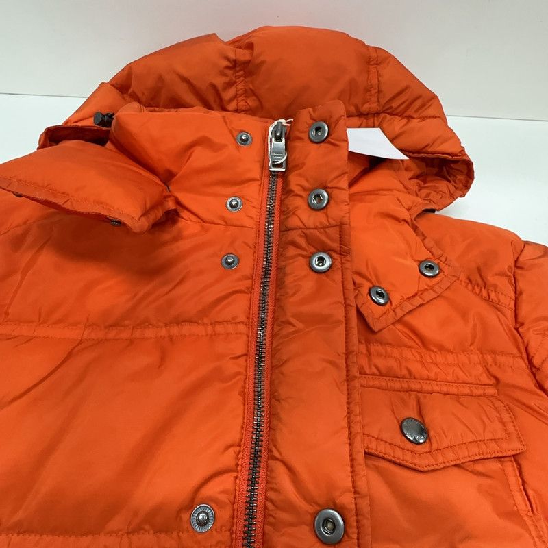 Prada Prada Orange Glossy Triangle Logo Down Jacket Size US XL / EU 56 / 4 - 7 Thumbnail