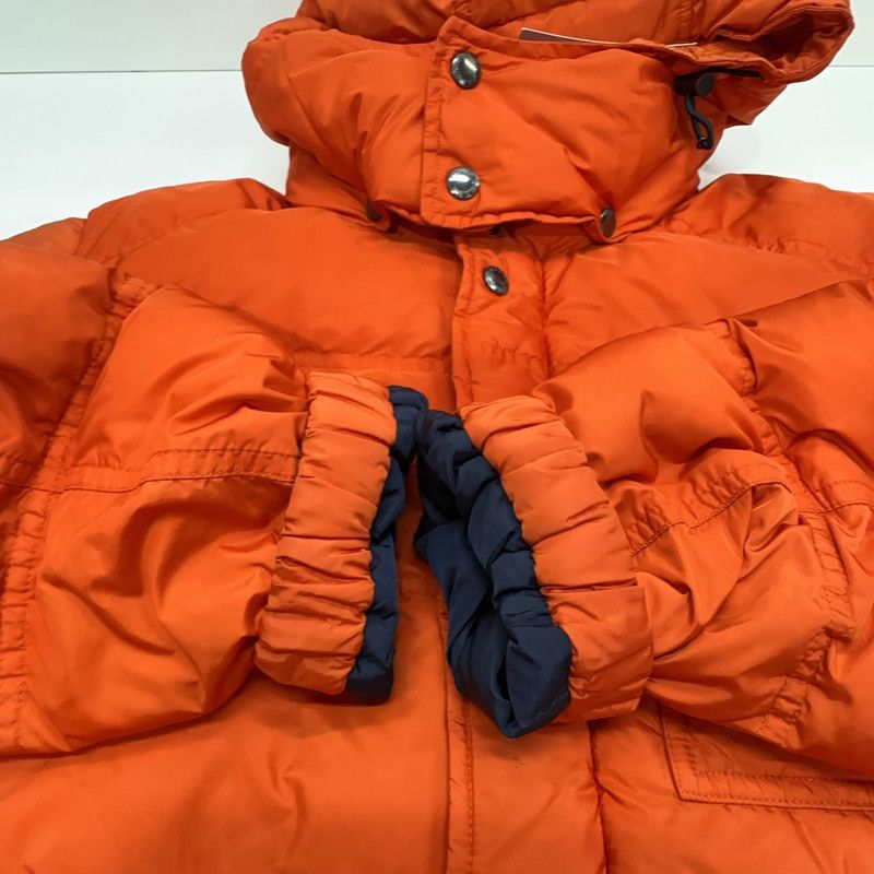 Prada Prada Orange Glossy Triangle Logo Down Jacket Size US XL / EU 56 / 4 - 14 Thumbnail