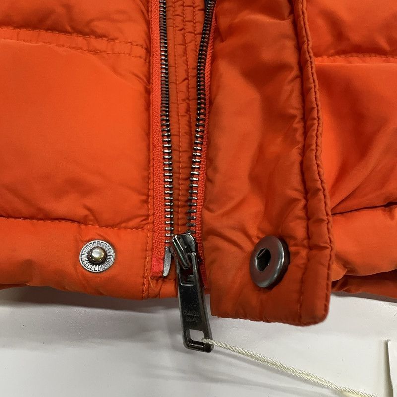 Prada Prada Orange Glossy Triangle Logo Down Jacket Size US XL / EU 56 / 4 - 8 Thumbnail