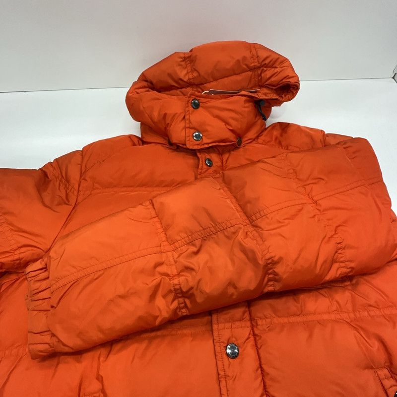 Prada Prada Orange Glossy Triangle Logo Down Jacket Size US XL / EU 56 / 4 - 2 Thumbnail