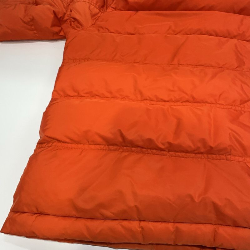 Prada Prada Orange Glossy Triangle Logo Down Jacket Size US XL / EU 56 / 4 - 19 Thumbnail