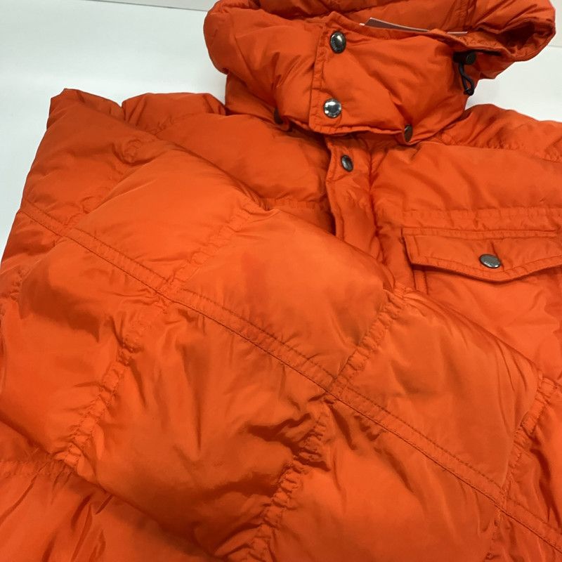 Prada Prada Orange Glossy Triangle Logo Down Jacket Size US XL / EU 56 / 4 - 13 Thumbnail