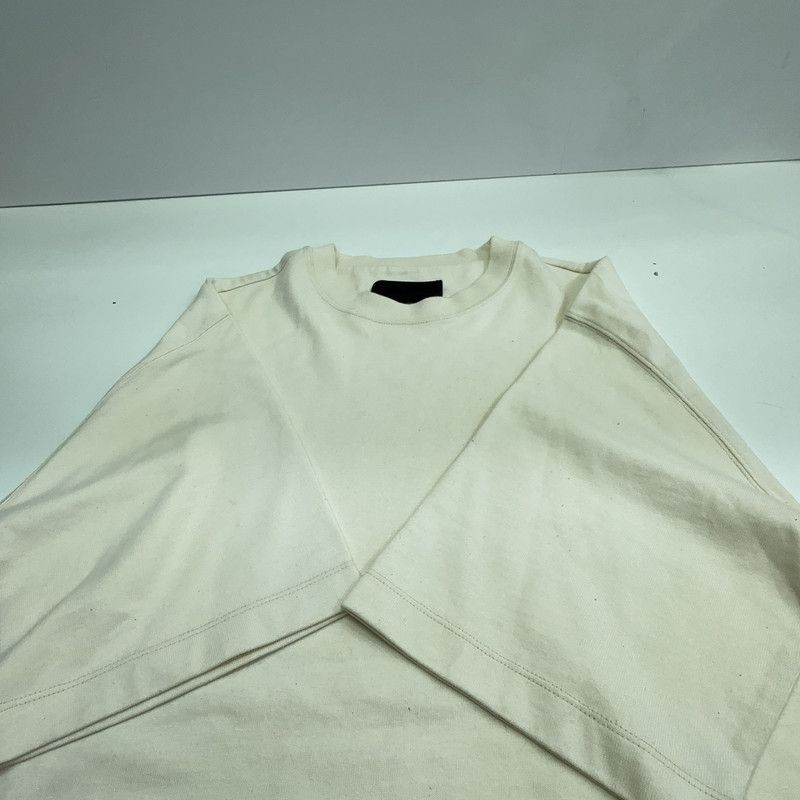 Prada Prada Ivory Cotton Short Sleeve T-Shirt Size US L / EU 52-54 / 3 - 9 Thumbnail