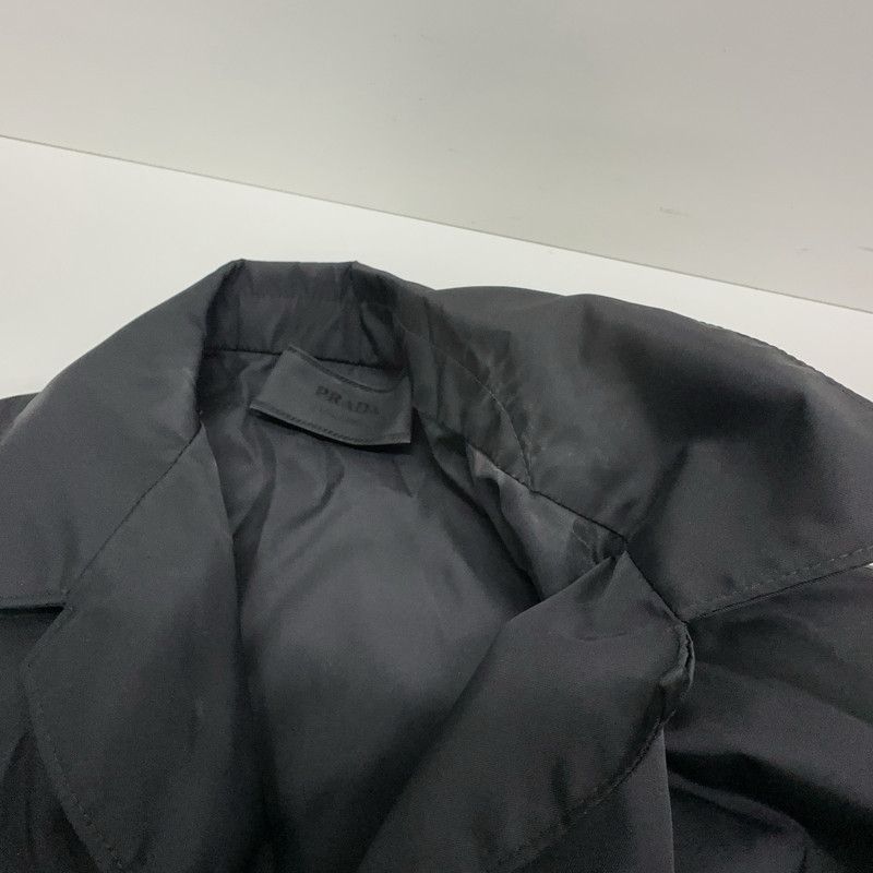 Prada PRADA Black Logo Oversized Short Sleeve Shirt Size US M / EU 48-50 / 2 - 5 Thumbnail