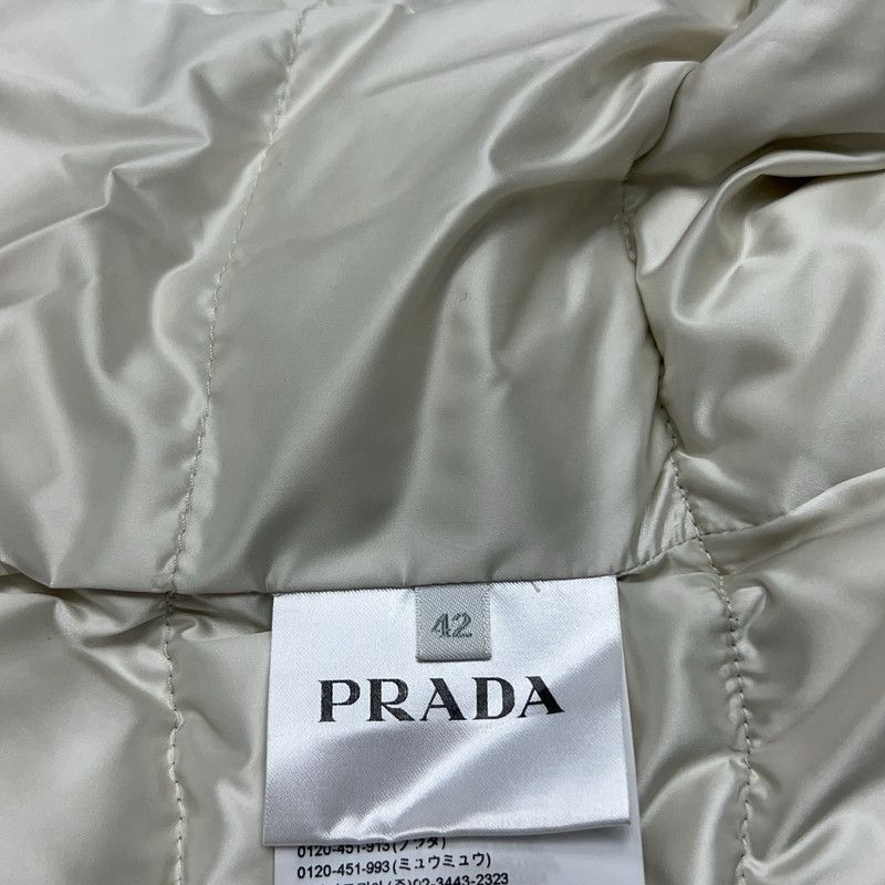 Prada Prada Logo Zip Collar Down Vest Size US S / EU 44-46 / 1 - 5 Thumbnail