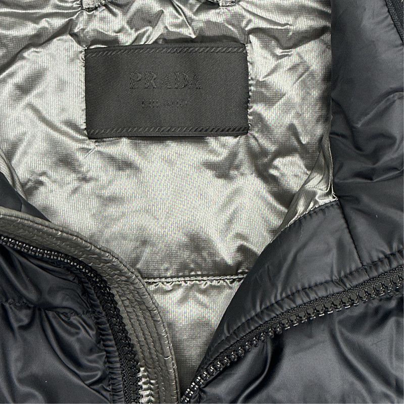 Prada Prada Men's Casual Black Down Jacket Size US M / EU 48-50 / 2 - 5 Thumbnail
