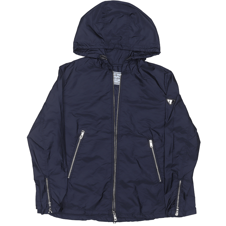 Prada Prada Zip-Up Hooded Long Sleeve Jacket Size US S / EU 44-46 / 1 - 2 Thumbnail