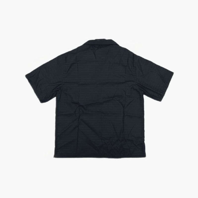 Prada Prada Black Short Sleeve Zip-Up Shirt Size US M / EU 48-50 / 2 - 2 Thumbnail