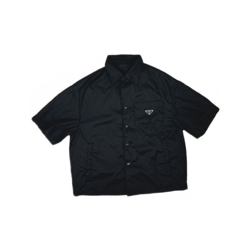 Prada Prada Logo Loose Short Sleeve Shirt Size US XS / EU 42 / 0 - 7 Thumbnail