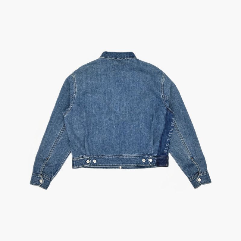 Prada Prada Logo Zip Long Sleeve Denim Jacket Size US M / EU 48-50 / 2 - 8 Thumbnail