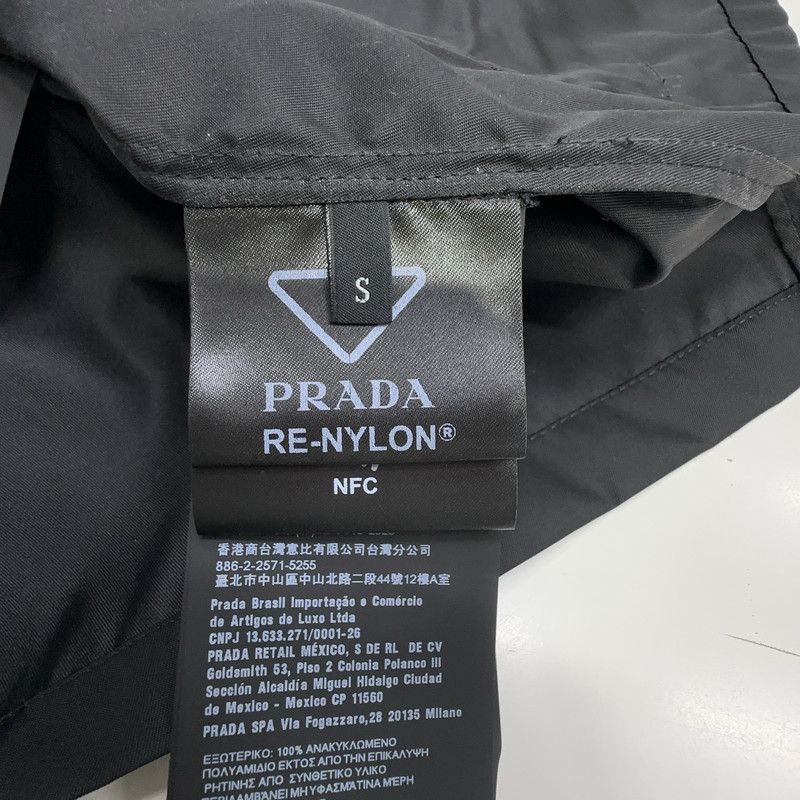 Prada Prada Logo Loose Black Short Sleeve Shirt Size US S / EU 44-46 / 1 - 2 Thumbnail