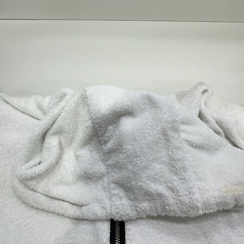 Prada Prada SS22 White Logo Zip Hoodie Jacket Size US XL / EU 56 / 4 - 2 Thumbnail