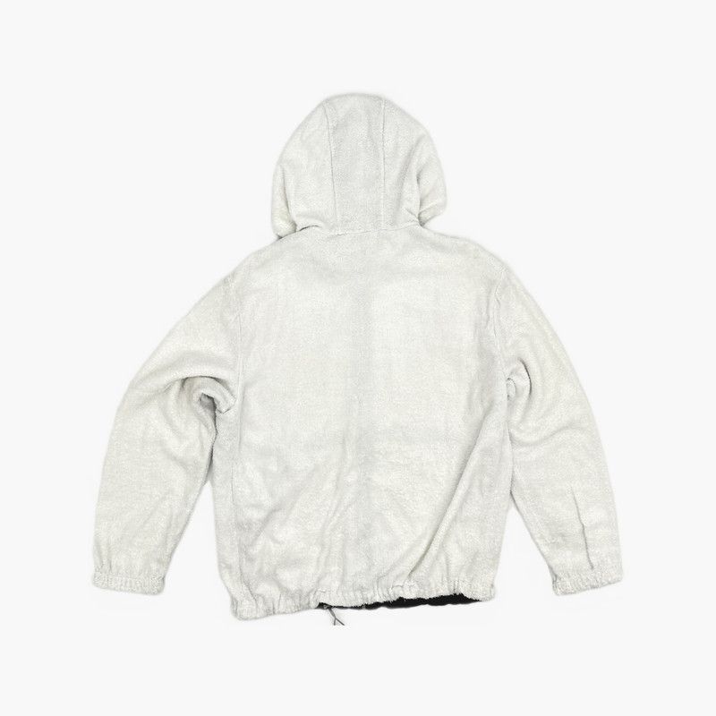 Prada Prada SS22 White Logo Zip Hoodie Jacket Size US XL / EU 56 / 4 - 9 Thumbnail