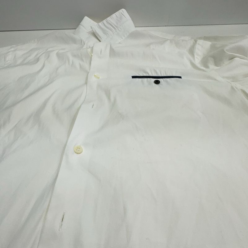 Prada Prada White Long Sleeve Pocket Shirt Size US S / EU 44-46 / 1 - 12 Thumbnail