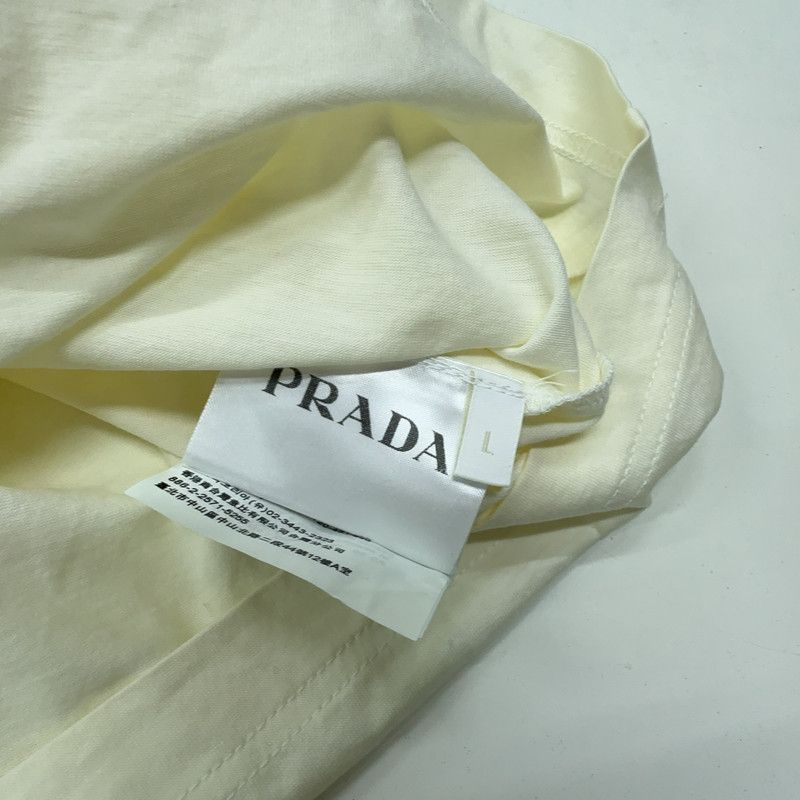 Prada Prada Casual Minimalist T-Shirt Size US L / EU 52-54 / 3 - 2 Thumbnail