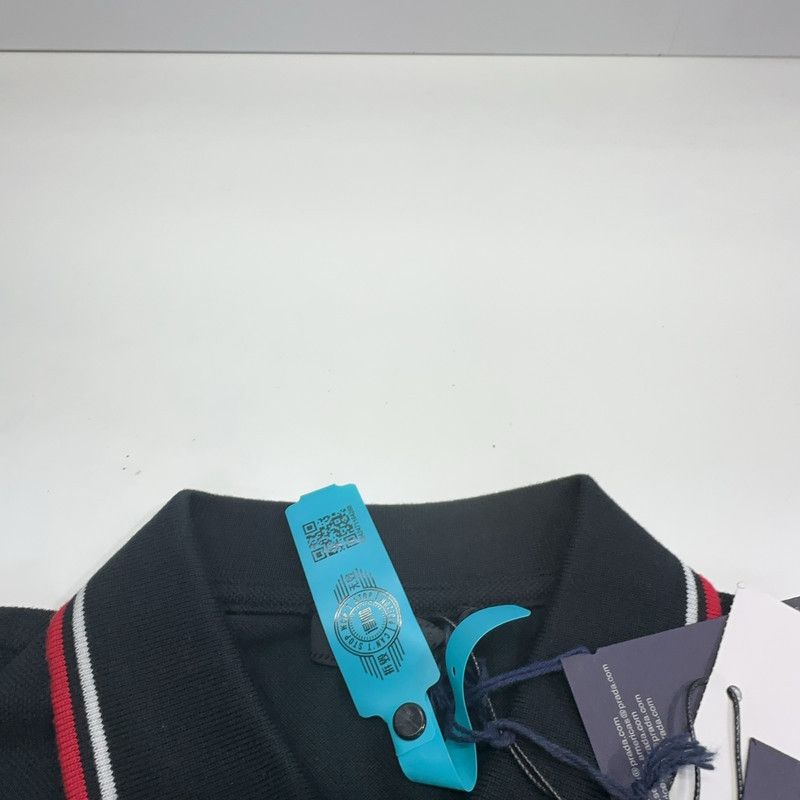 Prada Prada Black Logo Short Sleeve Polo Shirt Size US M / EU 48-50 / 2 - 7 Thumbnail