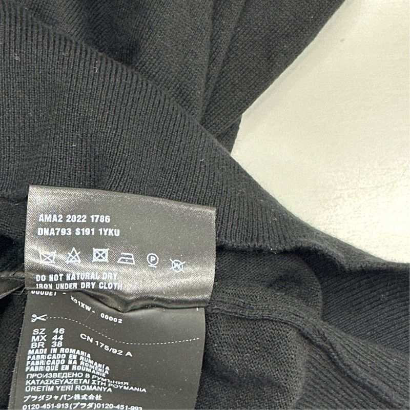 Prada Prada Black Long Sleeve Polo Shirt for Men Size US S / EU 44-46 / 1 - 6 Thumbnail
