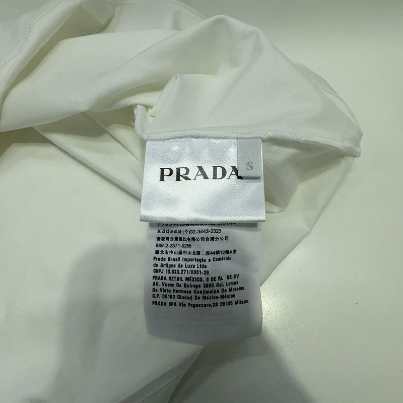 Prada Prada White Short Sleeve Polo with Pocket Size US S / EU 44-46 / 1 - 3 Thumbnail