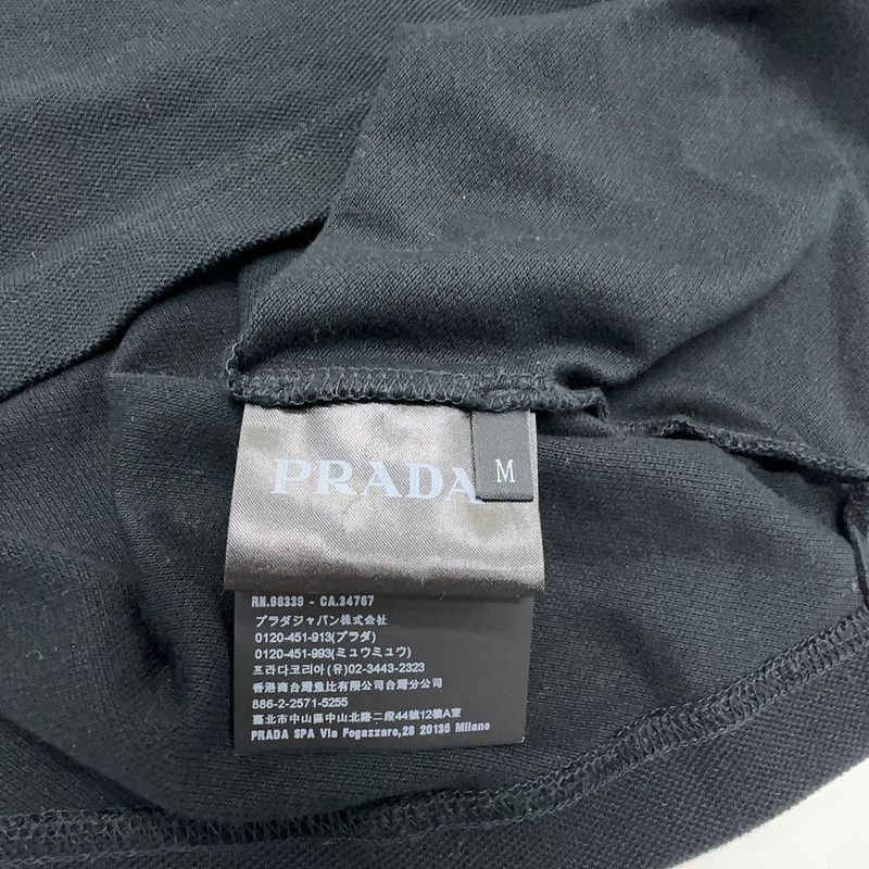 Prada Prada Black Short Sleeve Polo Shirt for Men Size US M / EU 48-50 / 2 - 15 Thumbnail
