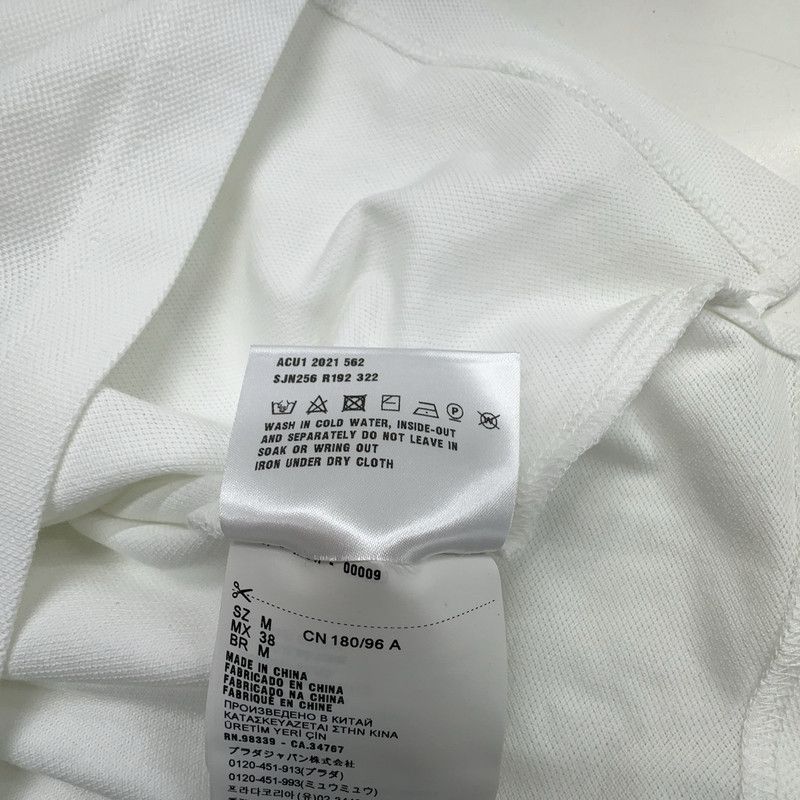 Prada Prada Casual White Short Sleeve Polo Shirt Size US M / EU 48-50 / 2 - 7 Thumbnail