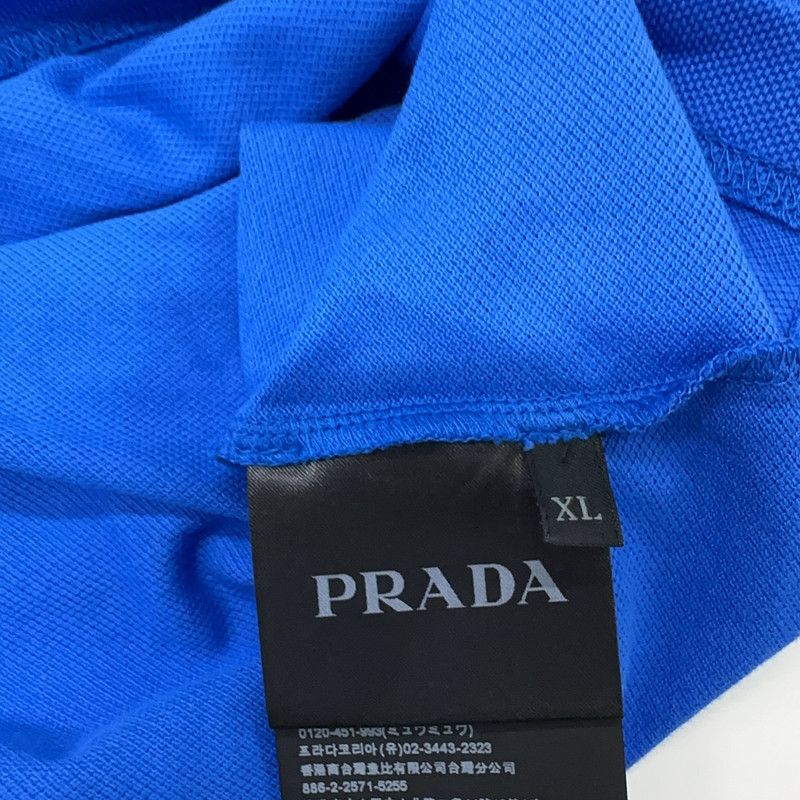 Prada PRADA Striped Logo Short Sleeve Polo Shirt Size US XL / EU 56 / 4 - 8 Thumbnail